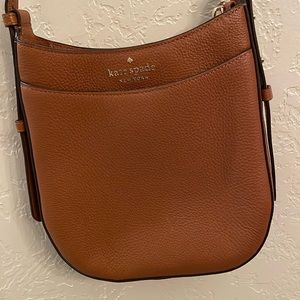 Kate spade cognac leather crossbody